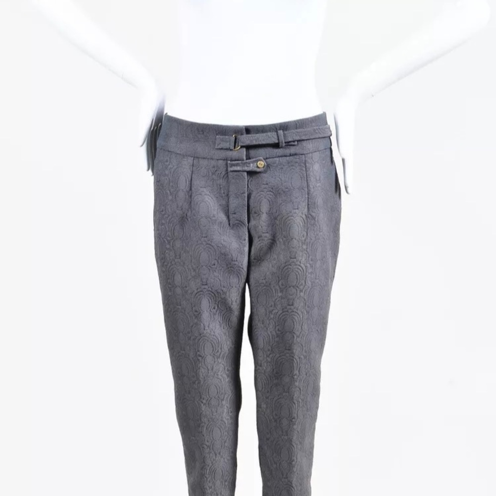 YSl Spring 12 Gray Pants